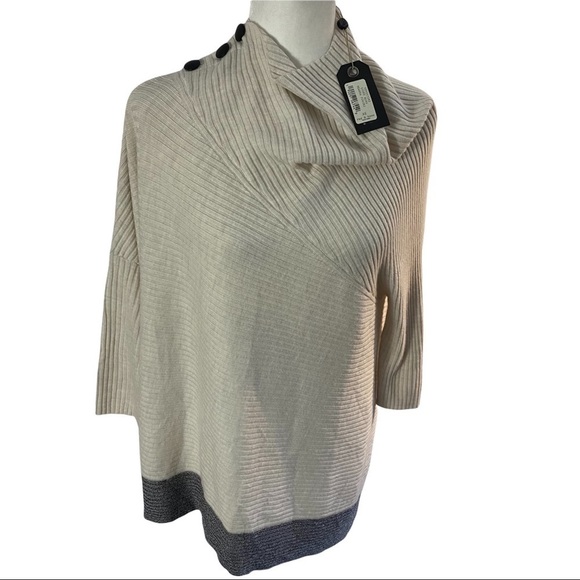 Rag & Bone Reanna poncho sweater - Picture 1 of 10